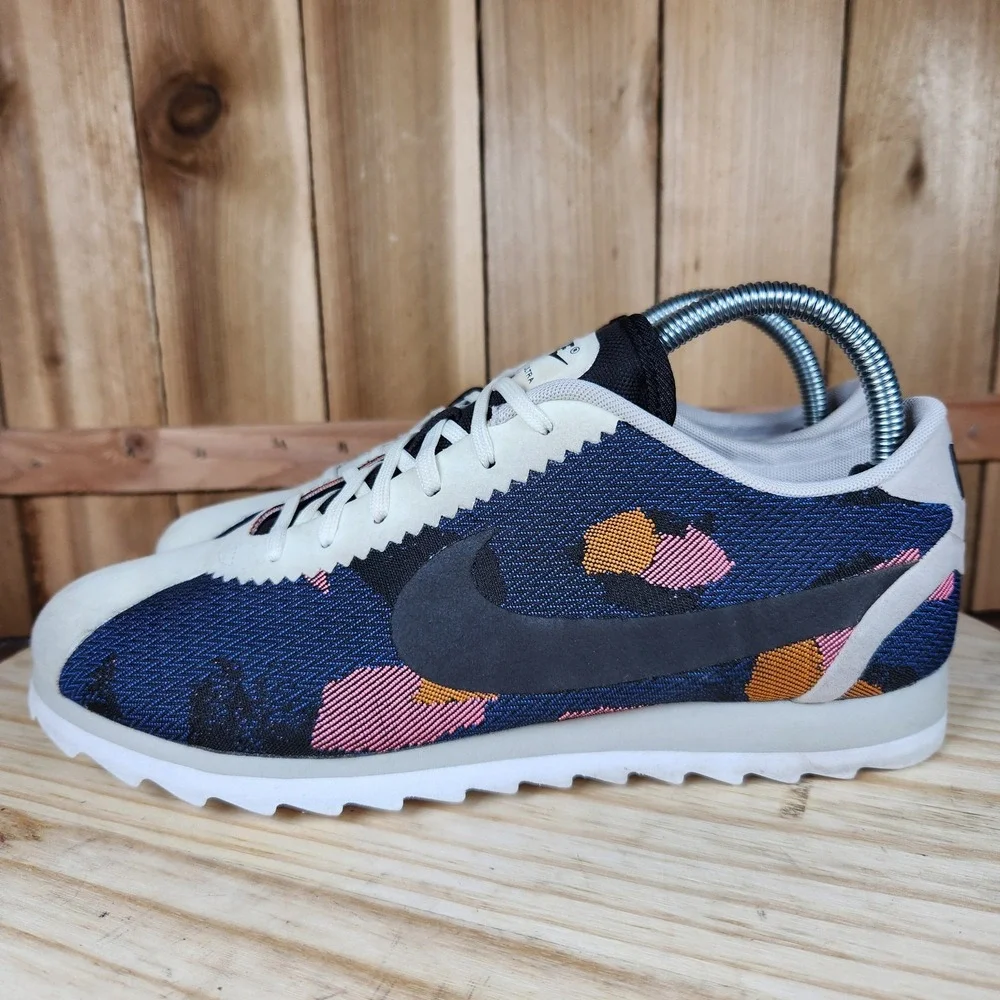 Nike Cortez Ultra Shoes Womens 8.5 Blue Multi Color 847894-400 Retro Sneakers - Picture 1 of 11